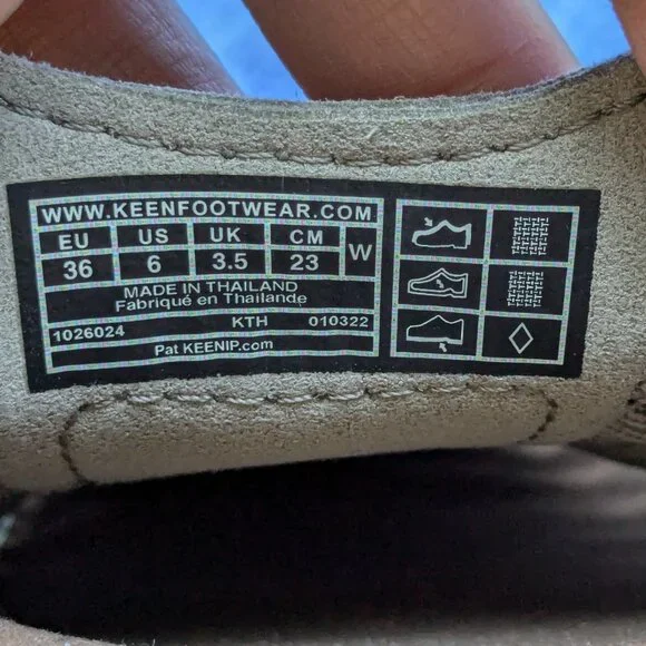 Keen slip on macrame sandals - Picture 6 of 6